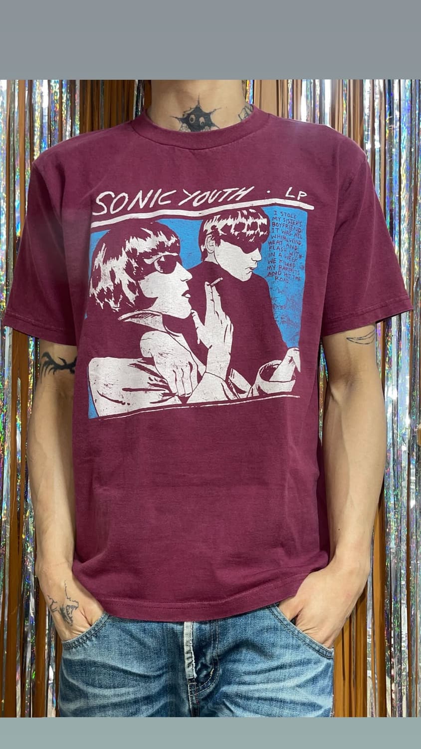 Vintage Bootleg Sonic Youth Band T shirt 상품이미지1