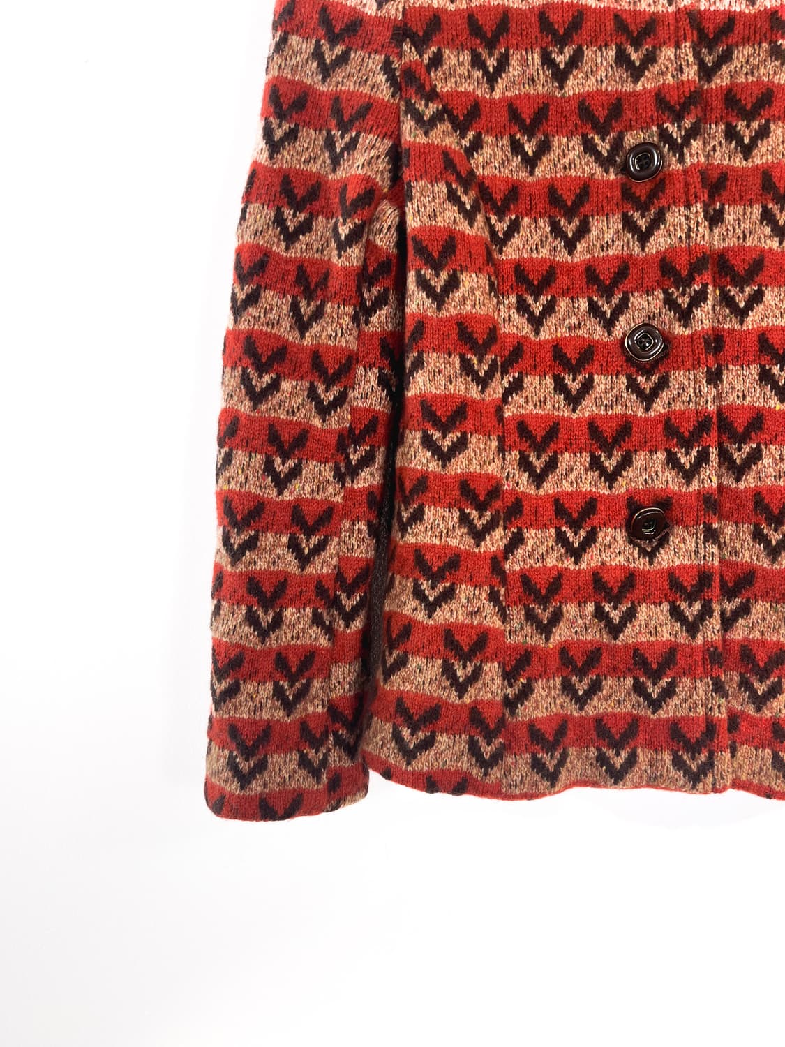 빈티지 니트 울 패딩 상품이미지4