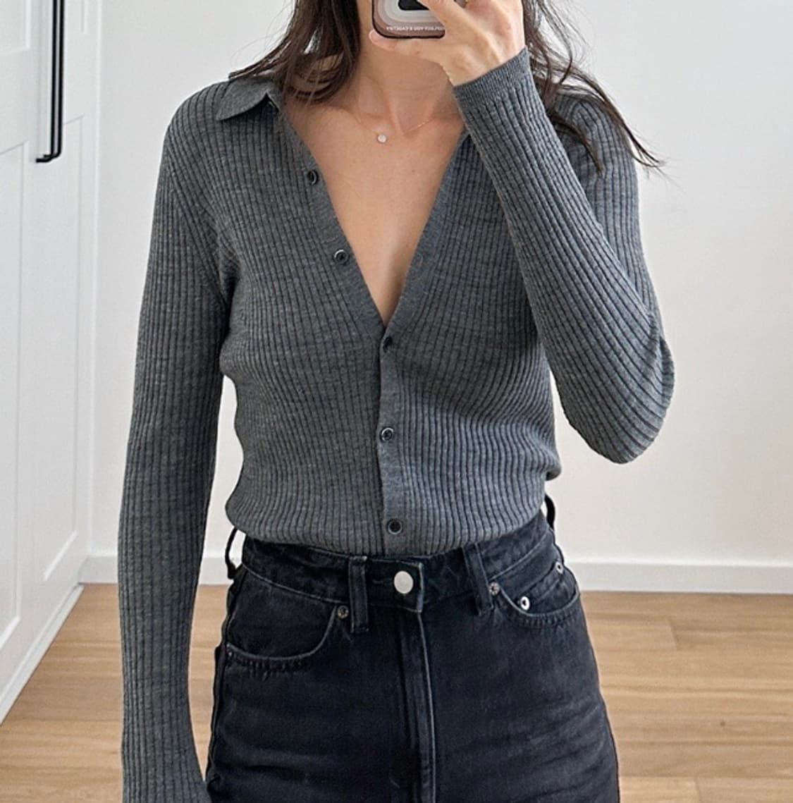 유니클로 가디건 니트 탑 상품이미지2