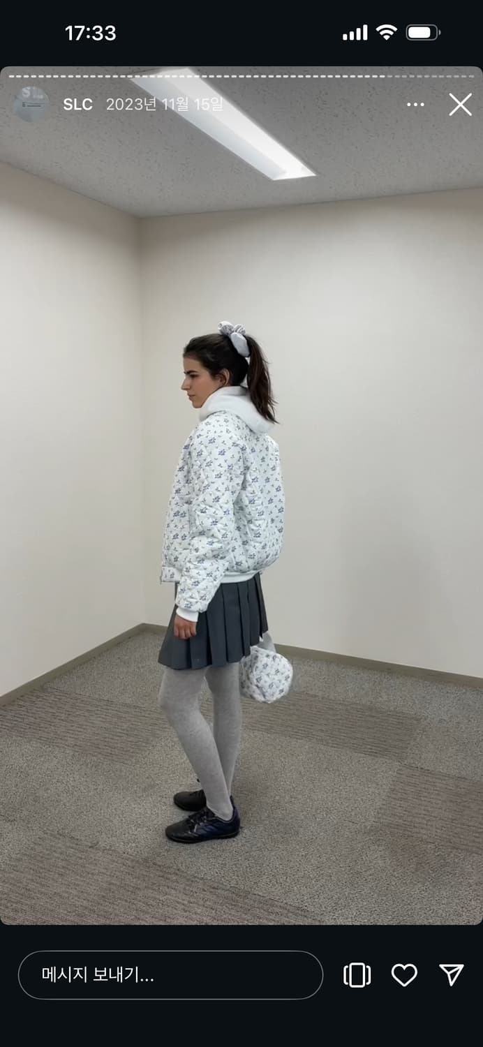 샬롬클럽 메시 플라워 점퍼 상품이미지1