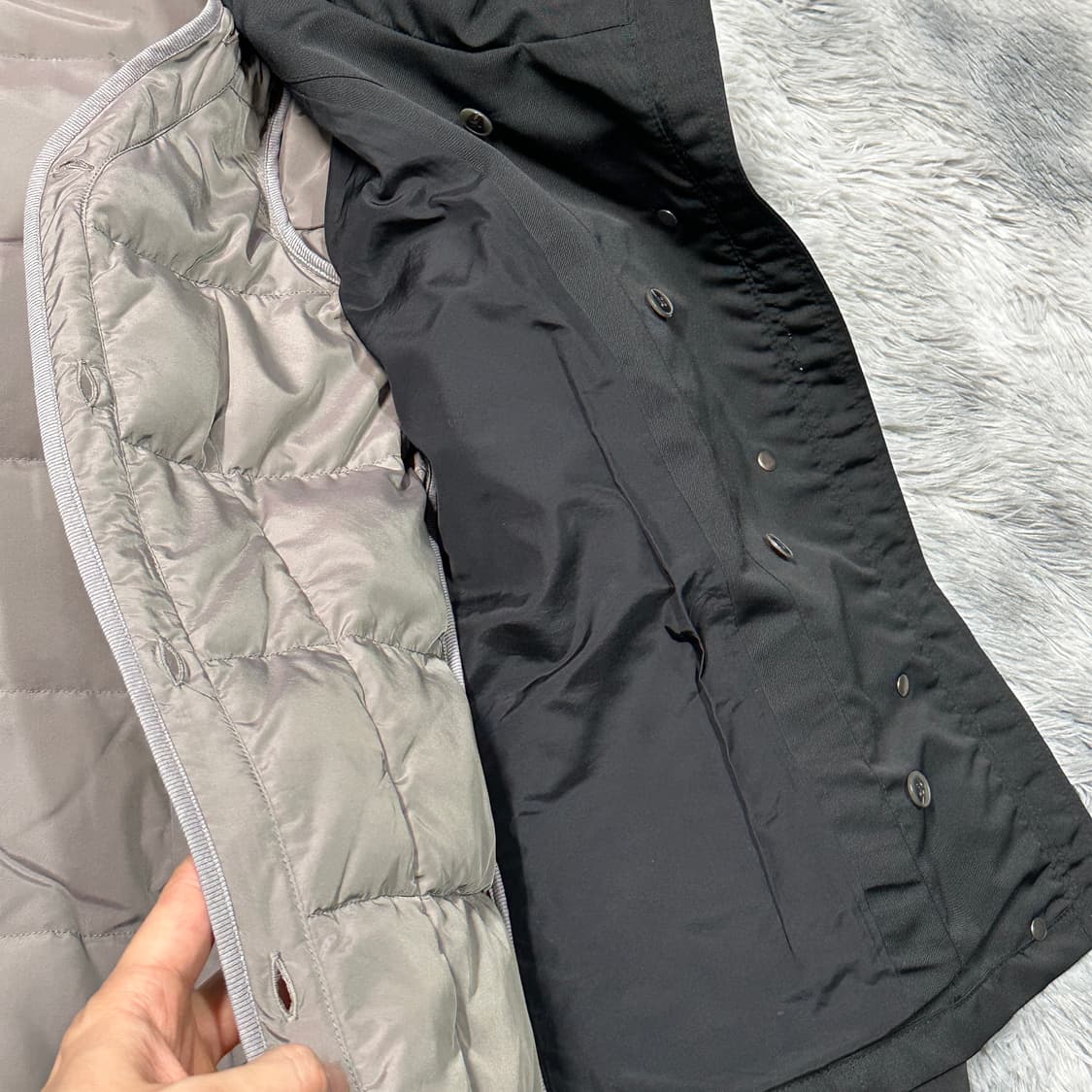 막스마라 블랙 숏 다운 점퍼  상품이미지6