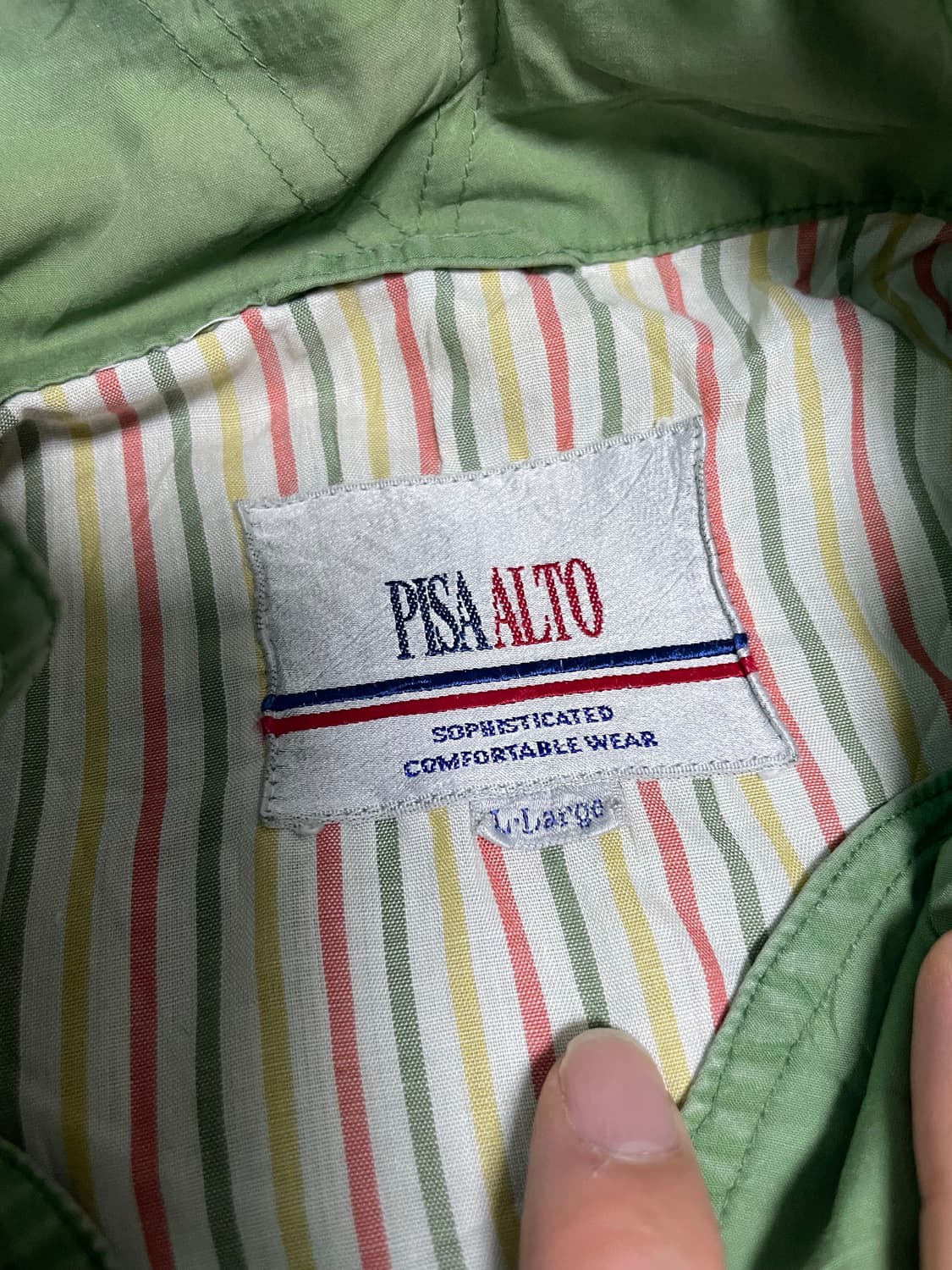 PISA ALTO 카키색 블루종 사이즈 105~110 상품이미지2
