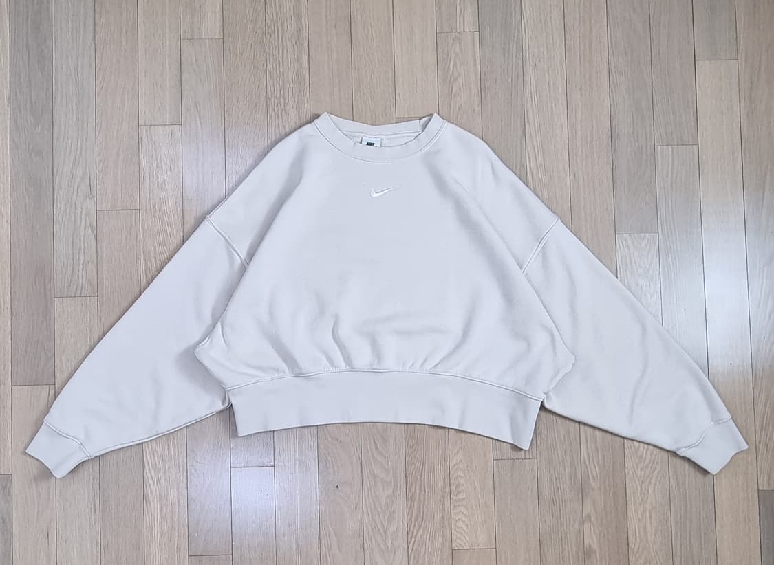 나이키 우먼스 크롭 오버핏  기모 맨투맨 S _ 여성 상품이미지2