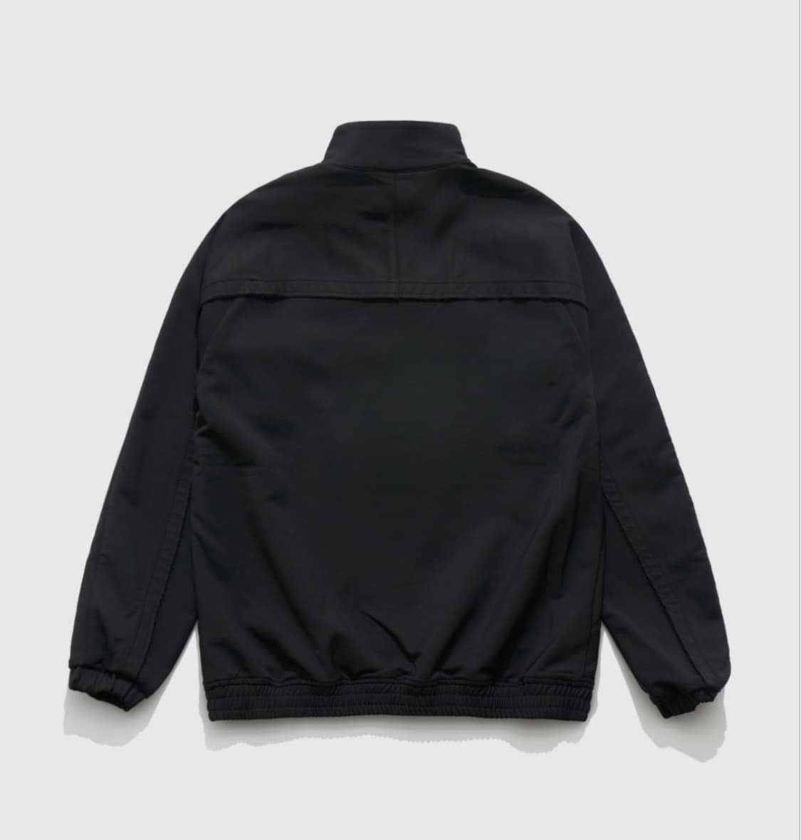 새상품(L)언어펙티드 엣지 컷 트랙자켓 블랙 상품이미지2