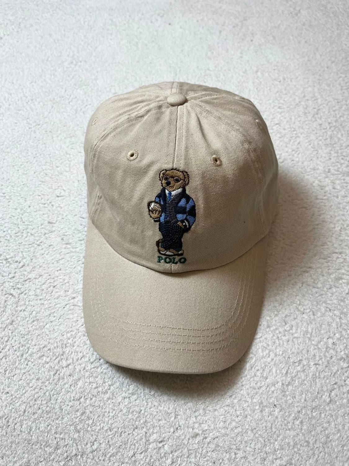 폴로 랄프로렌 베어 자수 로고 볼캡 모자 A1828 상품이미지2