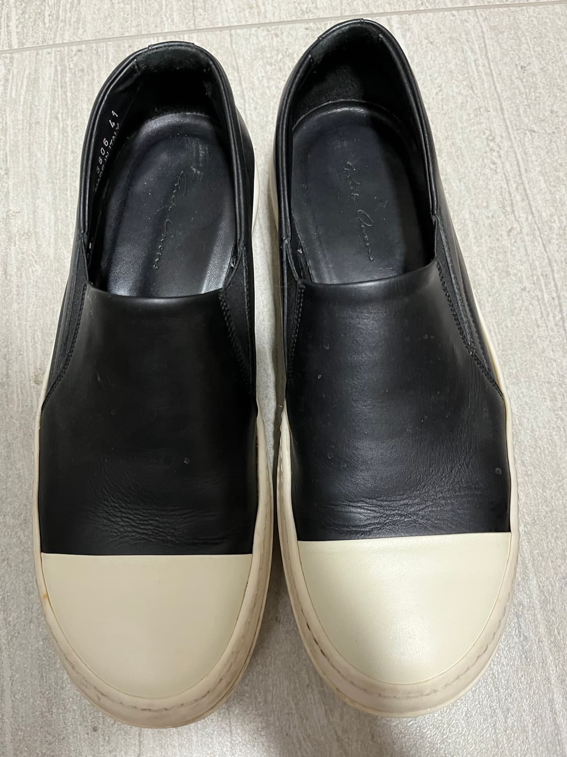 릭 오웬스 레더 슬립온 41 상품이미지1