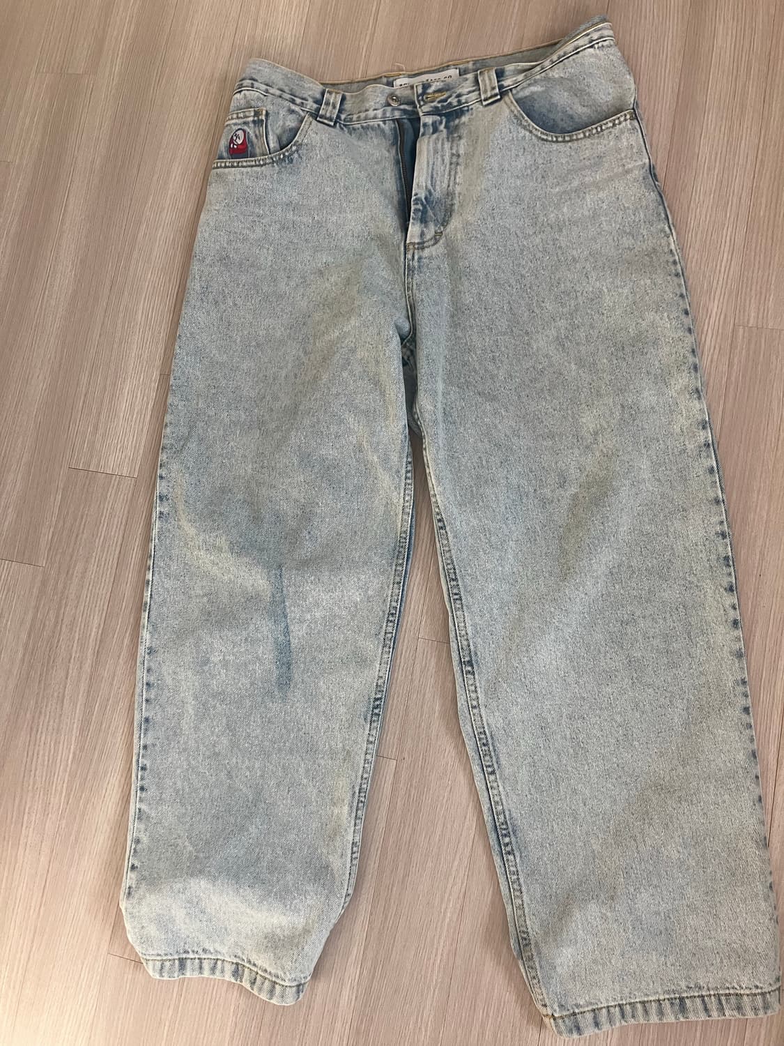 폴라 빅보이 연청 팝니다 L사이즈 상품이미지1