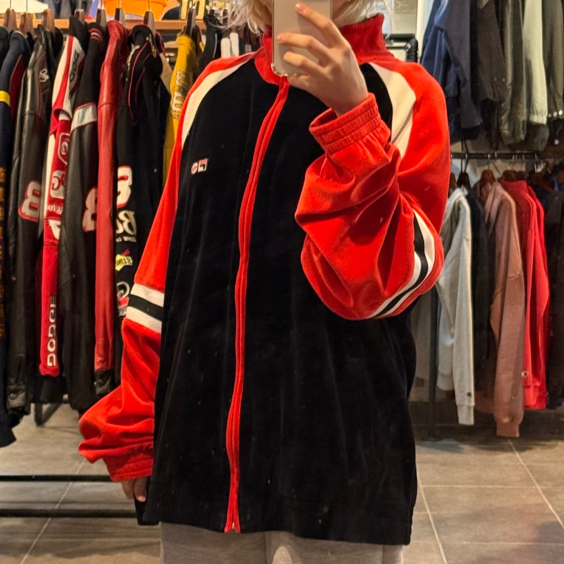 [NO.9]FILA 벨벳 져지 상품이미지4