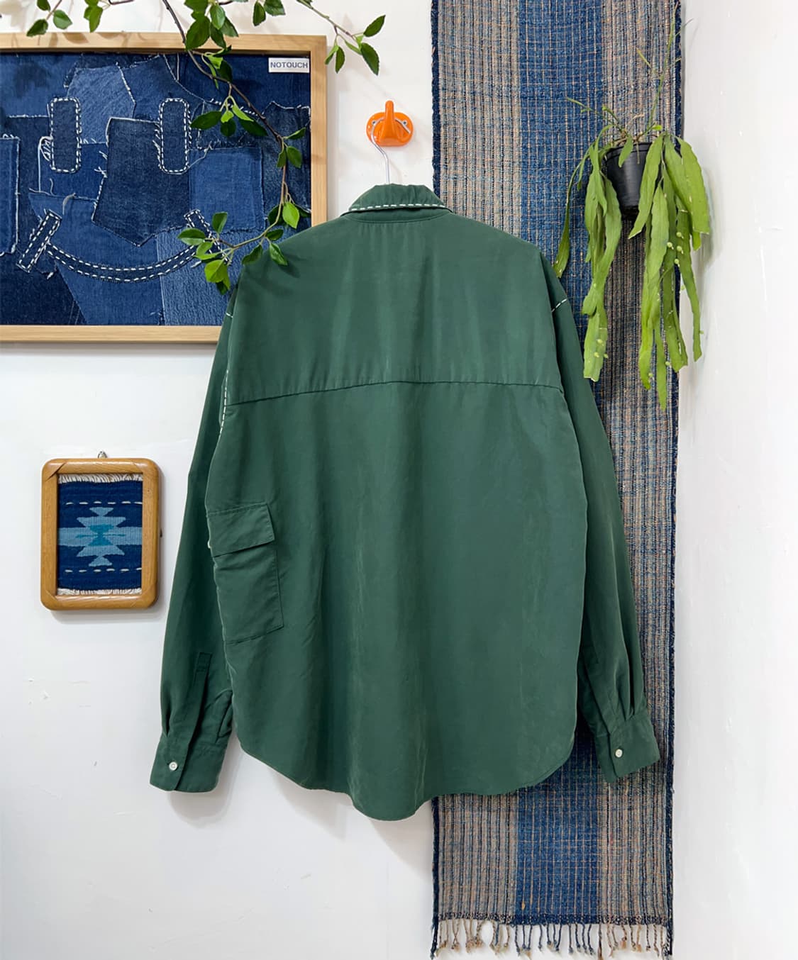 KURO  Hand stitch Overshirt  상품이미지2