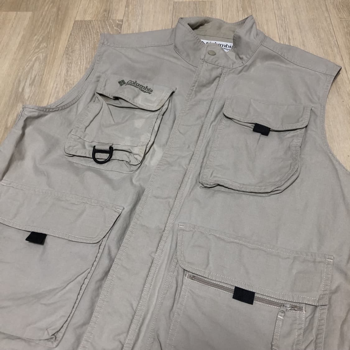 (100) 컬럼비아 COLUMBIA 캔버스 아웃도어 피싱 베스트 조끼 상품이미지7