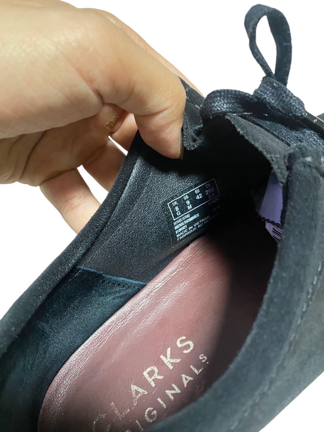 클락스 왈라비 블랙 265 상품이미지5