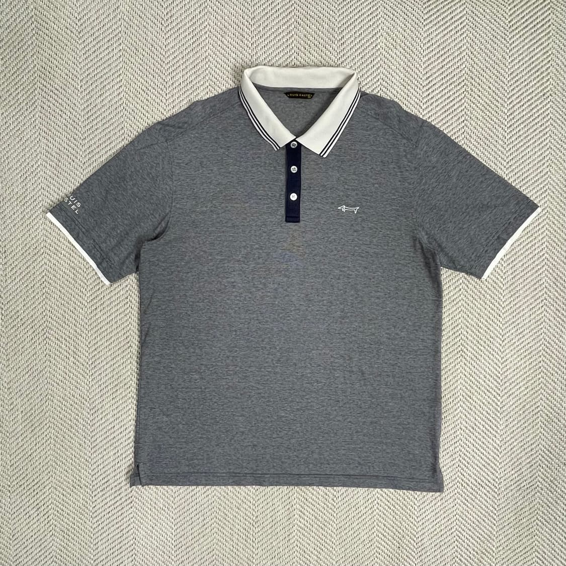 루이까스텔 골프 반팔 카라티 105 그레이 상품이미지1