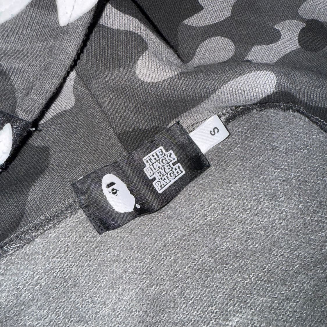 bape x black eye patch 카모 후디 s 상품이미지7