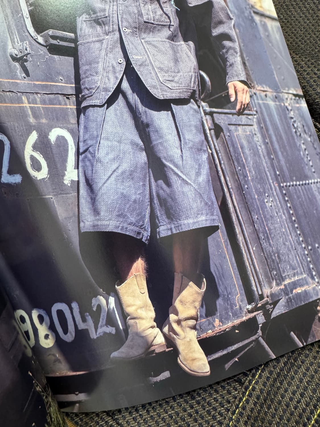 [2][M] 캐피탈 센츄리 버뮤다 데님 쇼츠 브라운  상품이미지10