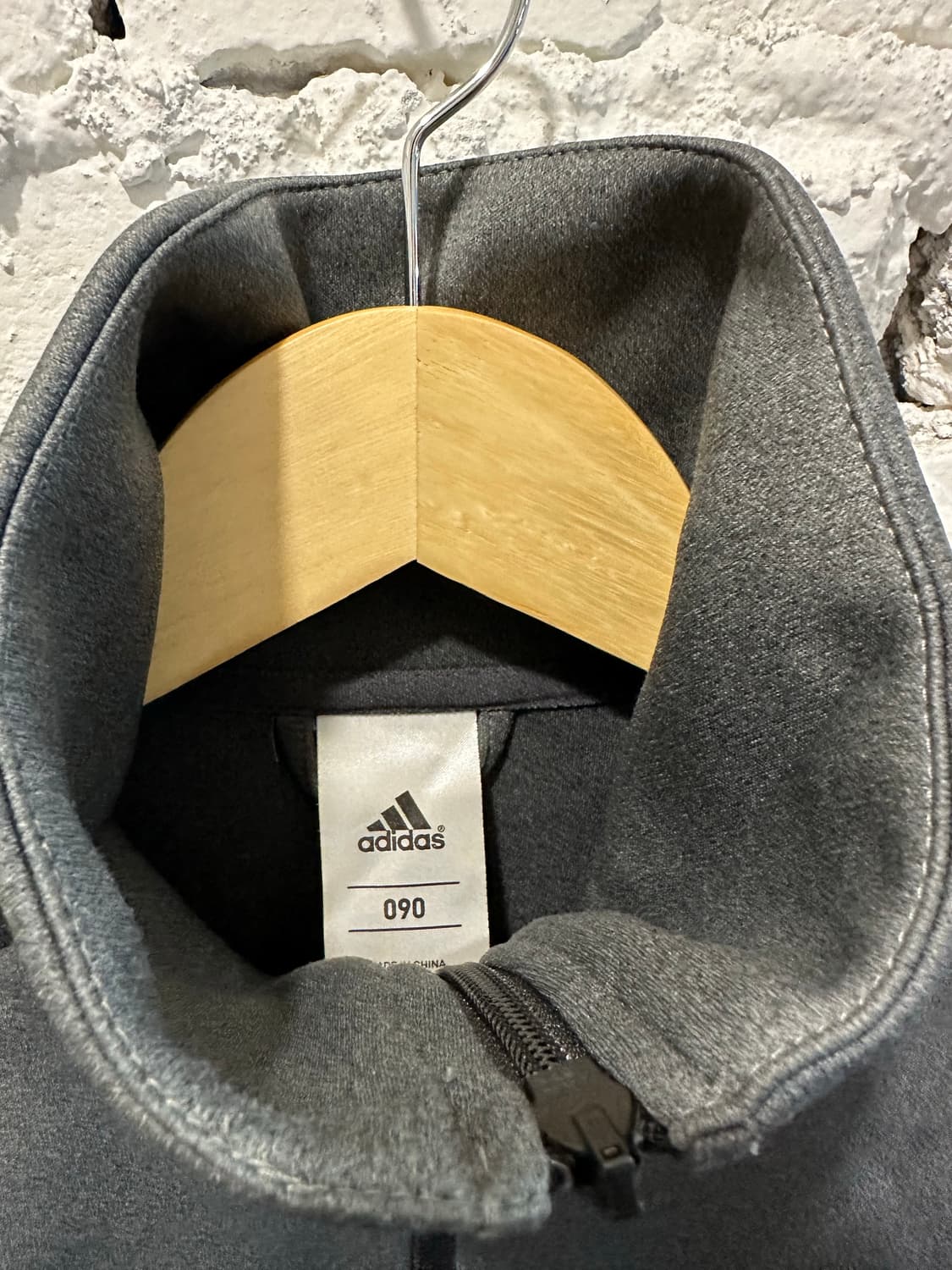 아디다스 그레이 삼선 트랙탑 져지 상품이미지2