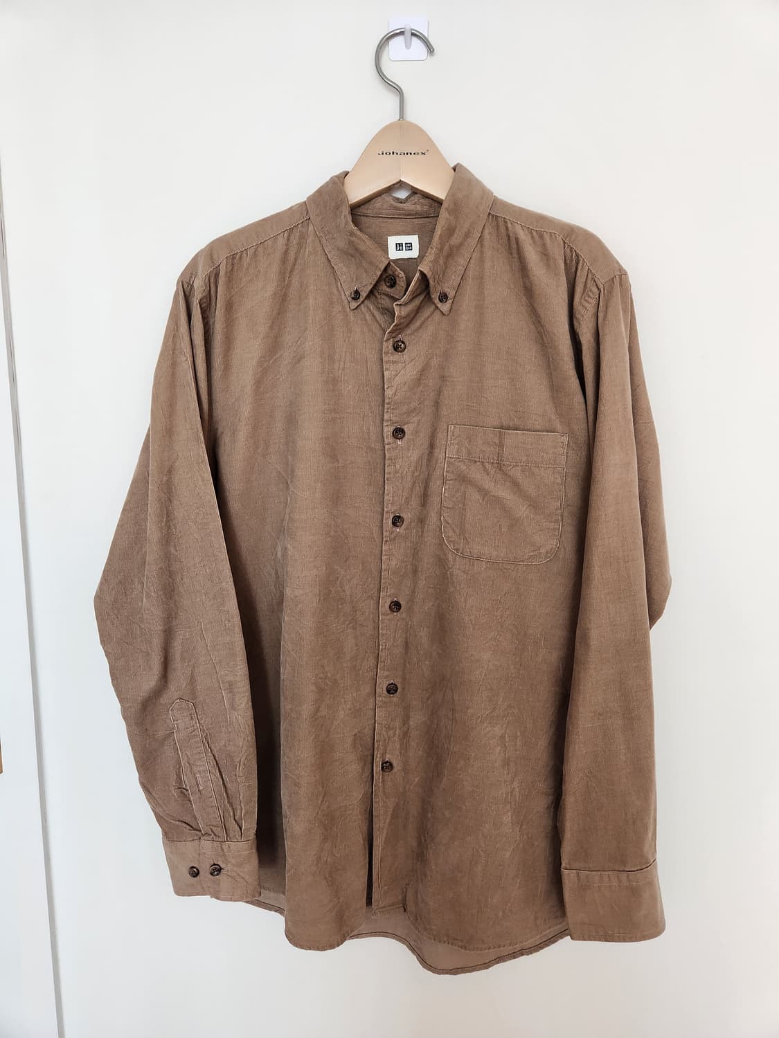 남자 유니클로 코듀로이 셔츠 L 상품이미지2