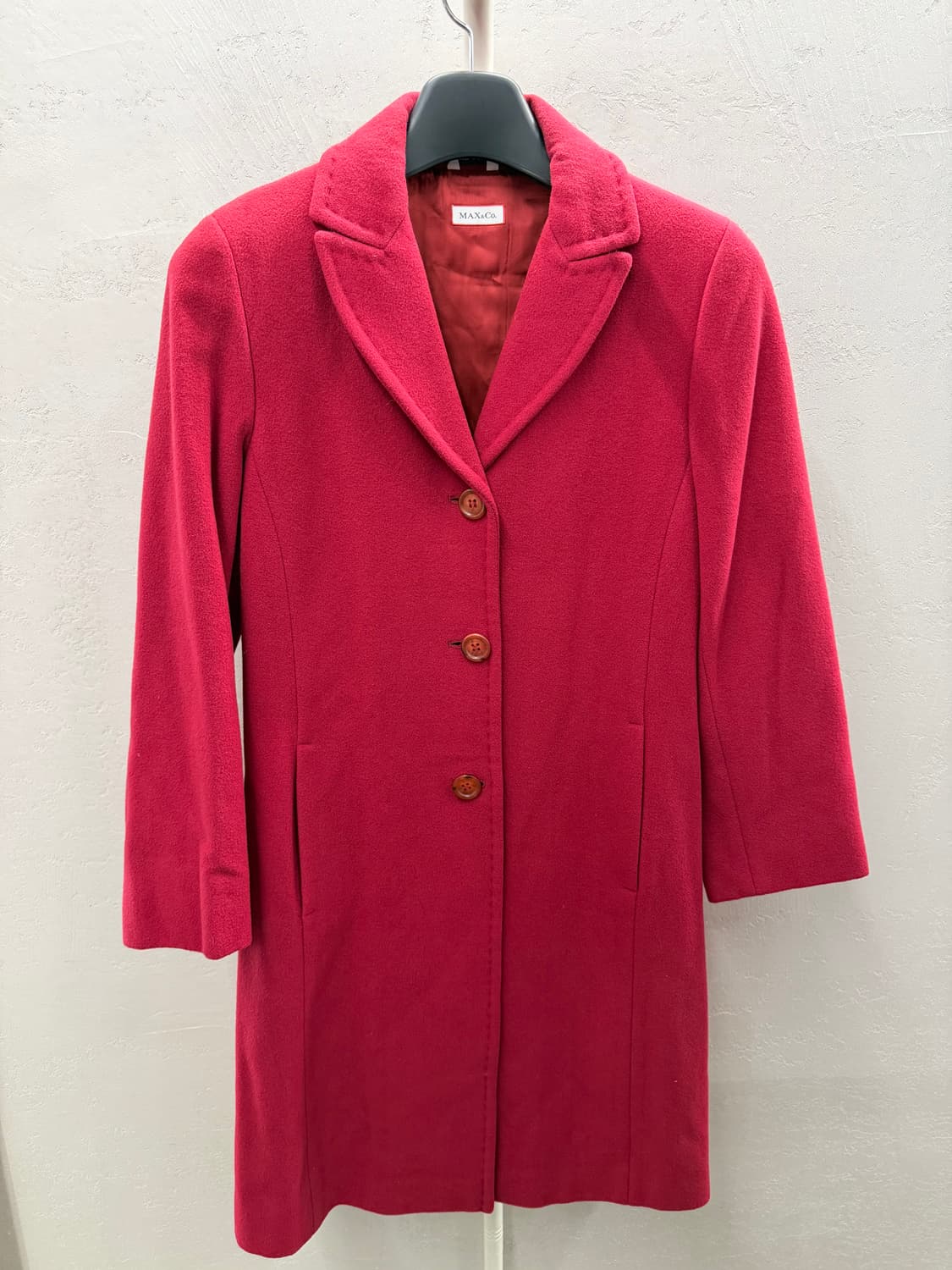 막스마라 막스앤코 레드 코트 38 상품이미지6