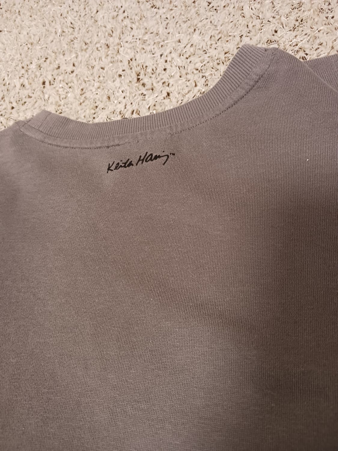 키스해링 라운드넥 긴팔티셔츠 상품이미지6