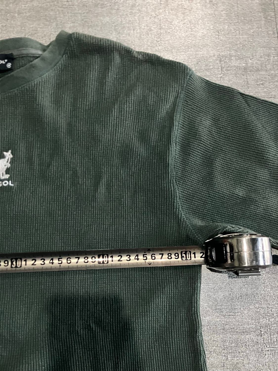 Kangol 캉골 올드스쿨아메카지 코듀로이깔 반팔티셔츠 상품이미지2