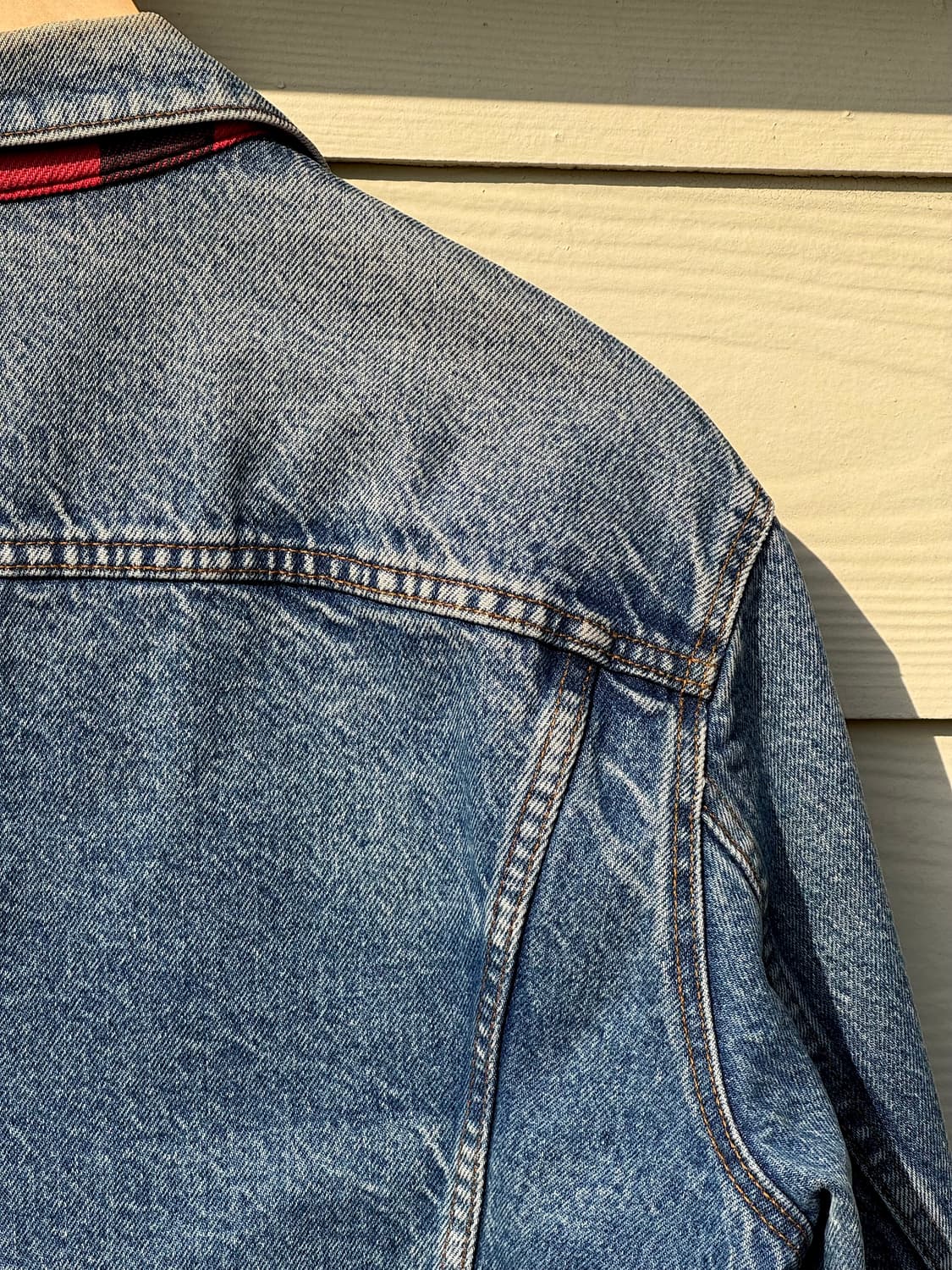 80s USA Made 리바이스 타입3 버팔로라이닝 트러커자켓 상품이미지9