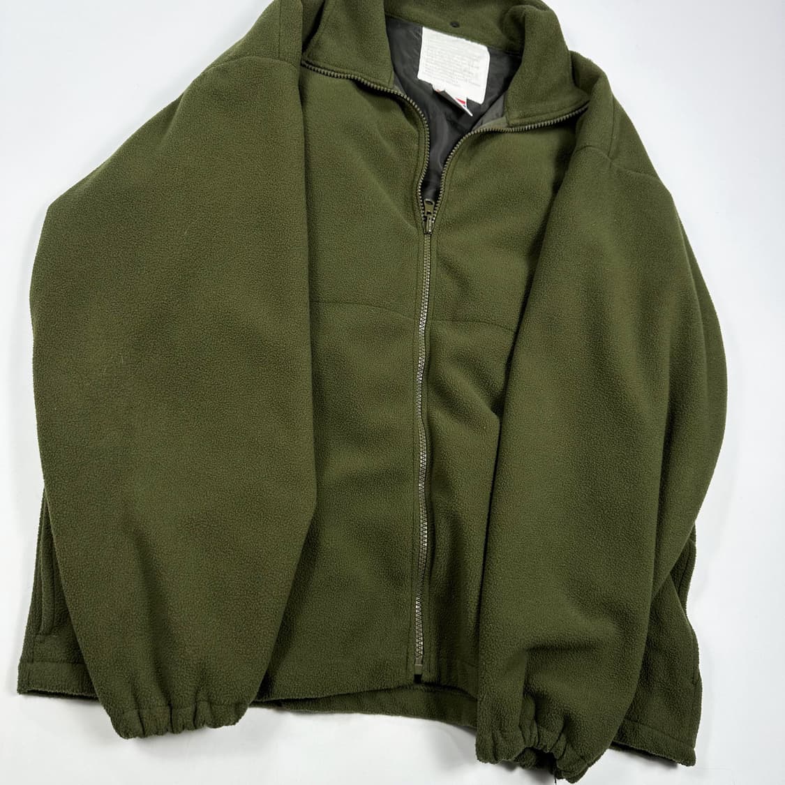 VTG 빈티지 프로퍼 카키 올리브 후리스자켓 (L) 상품이미지3