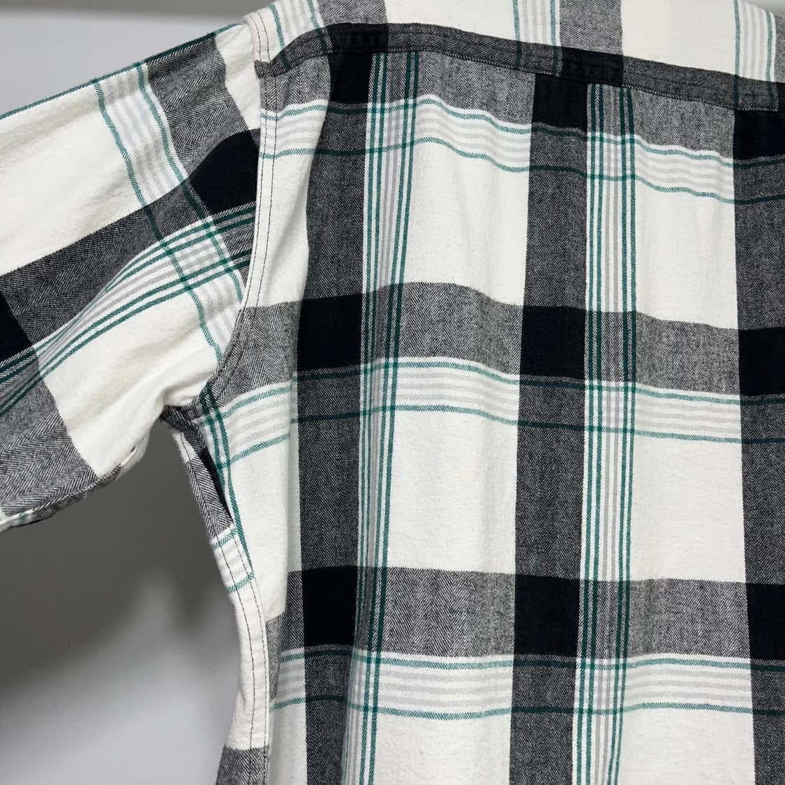 90s HEAVY COTTON FLANNEL 헤비코튼 플란넬 셔츠 상품이미지10