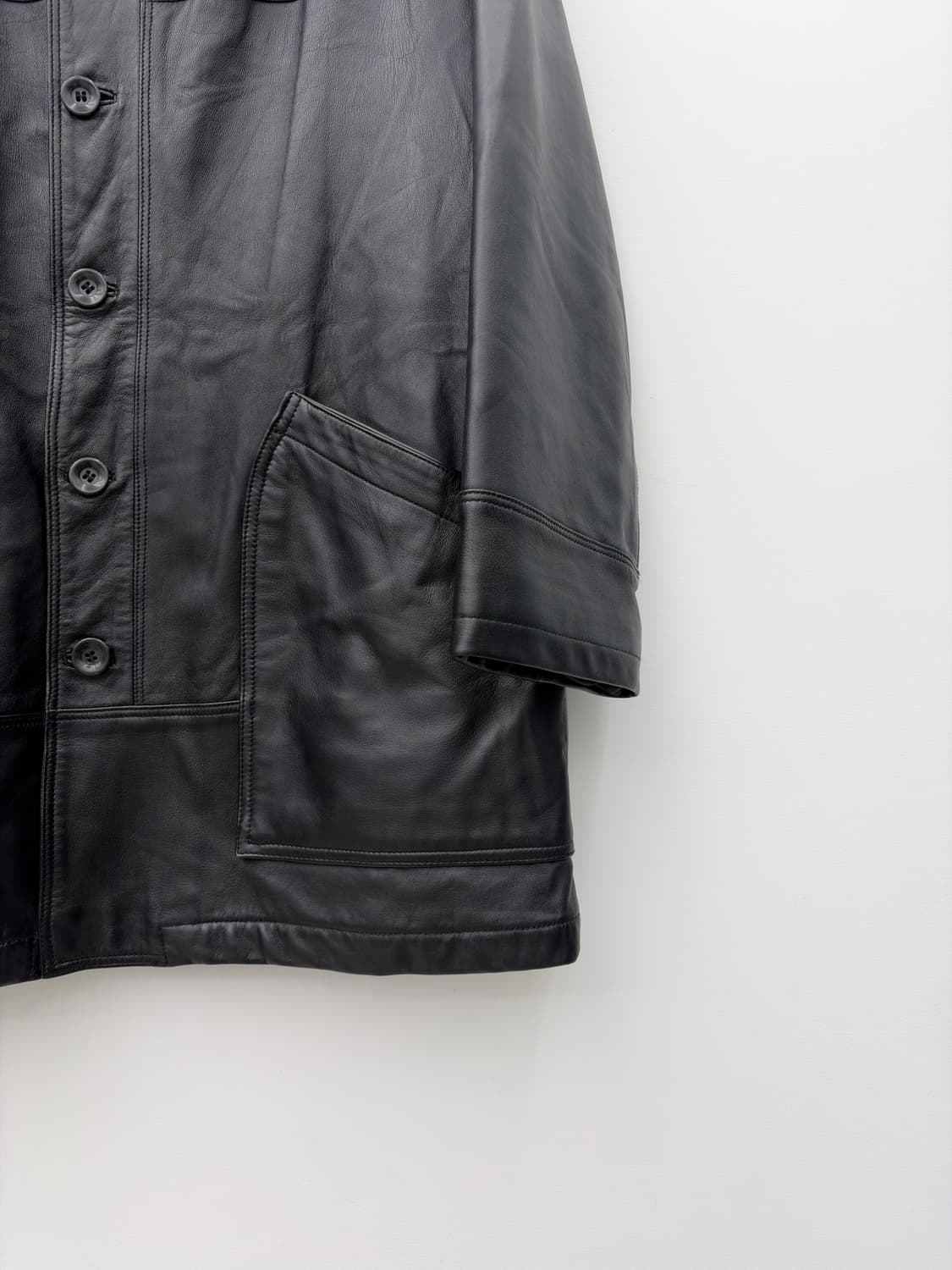 LAMB LEATHER COAT 상품이미지3