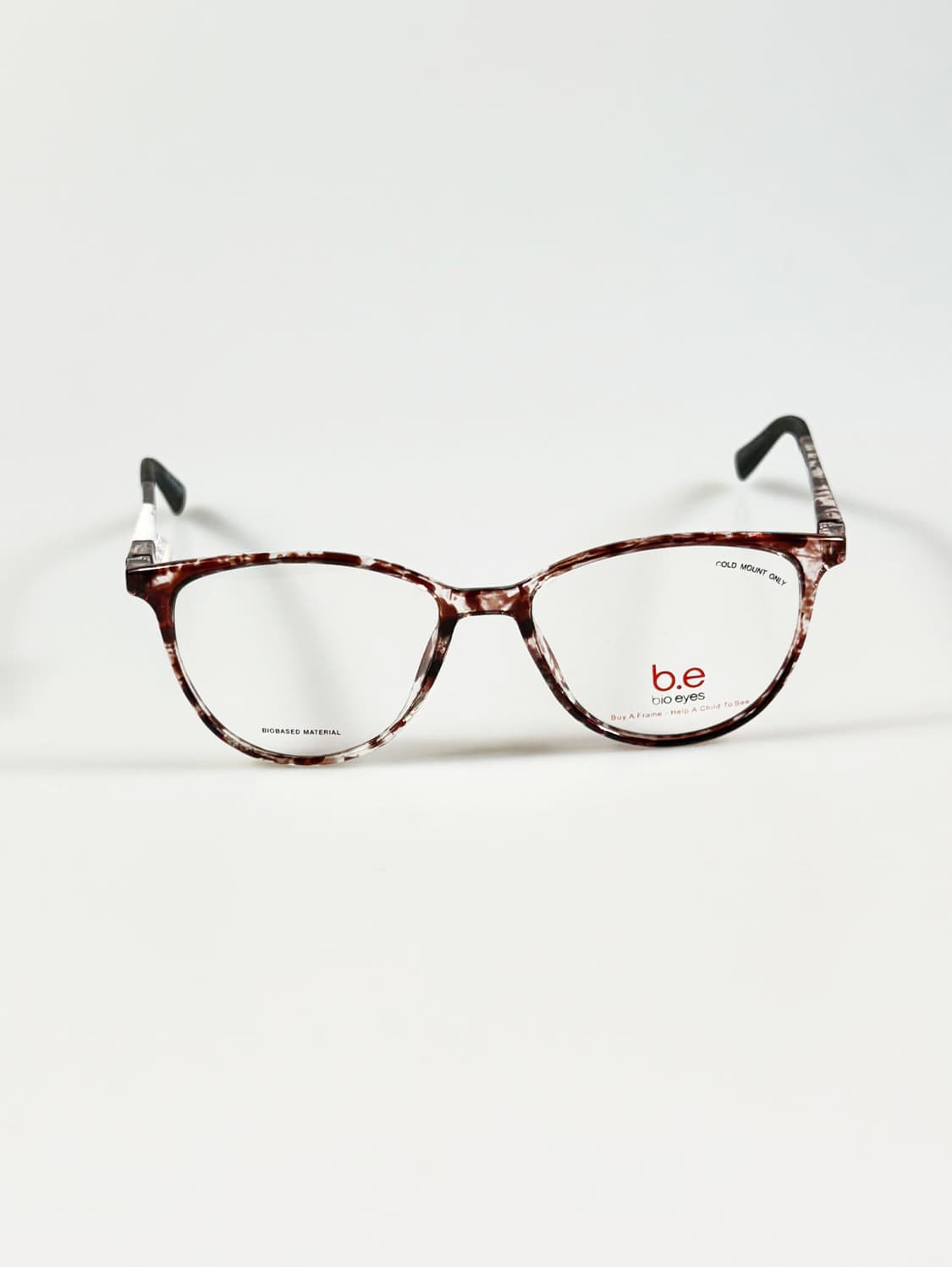 BIO EYES 오벌 뿔테 톨토이즈 프레임 빈티지 안경 상품이미지2