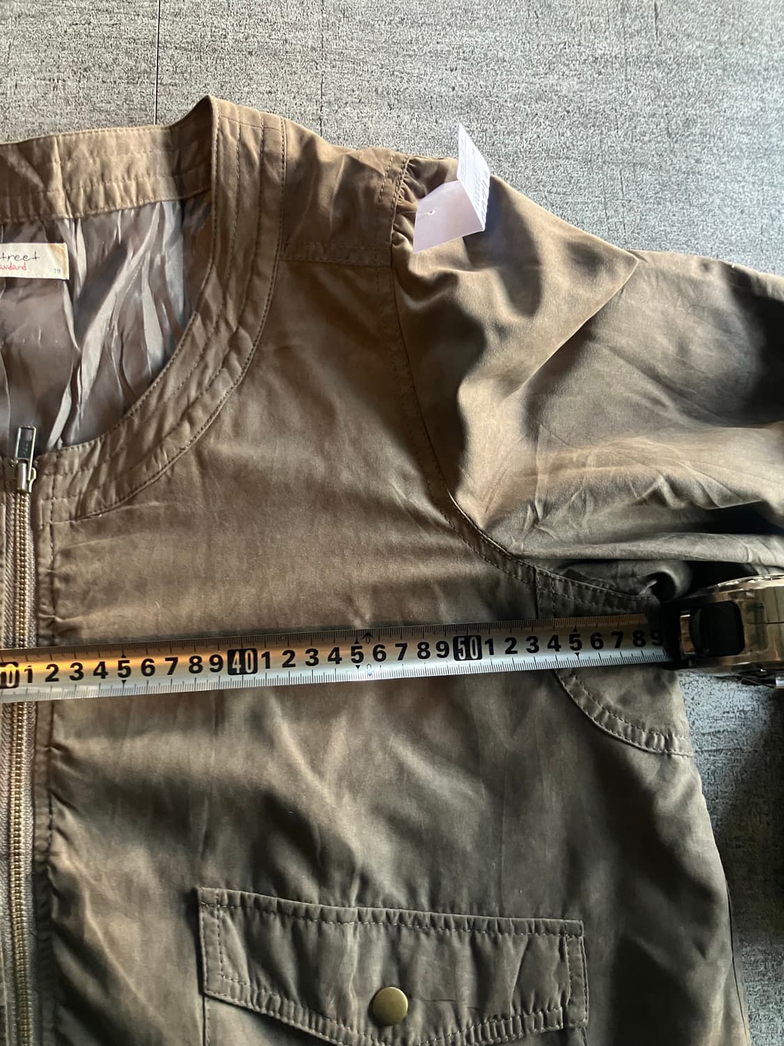 일본빈티지 Sabstreet 올드스쿨아메카지 라운드 사파리자켓 상품이미지2