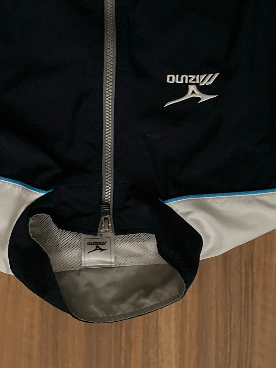 [Men L] 미즈노 바람막이 윈드 자켓 네이비 상품이미지3