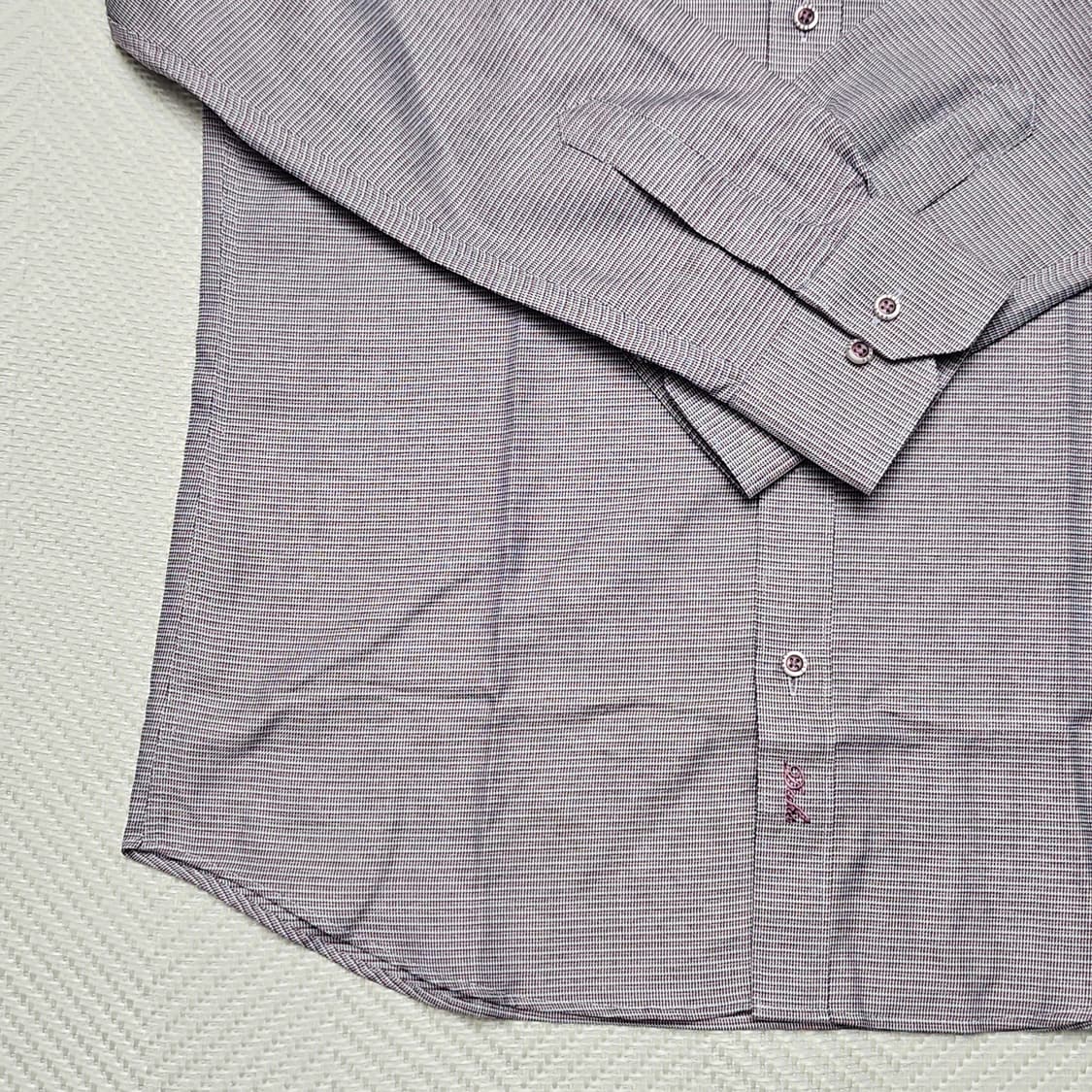 닥스(DAKS) 남성 컴포트 슬림핏 체크 셔츠 95 상품이미지5