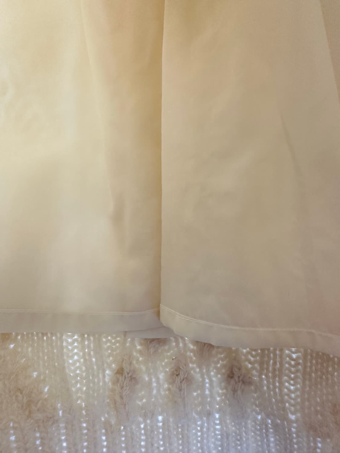 일본빈티지 택있는 새상품 뉴울 100% 케이블 아란 니트 스커트 상품이미지4