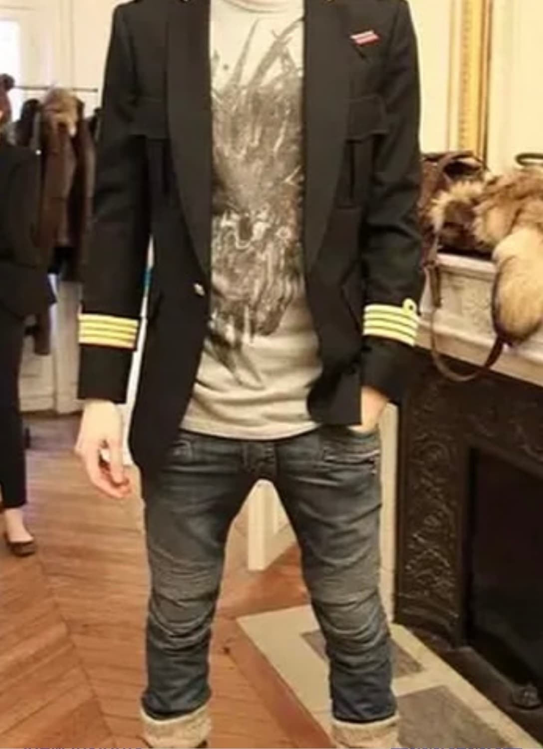 발망 FW11 데카르넹 밀리터리 블레이저 자켓 상품이미지4