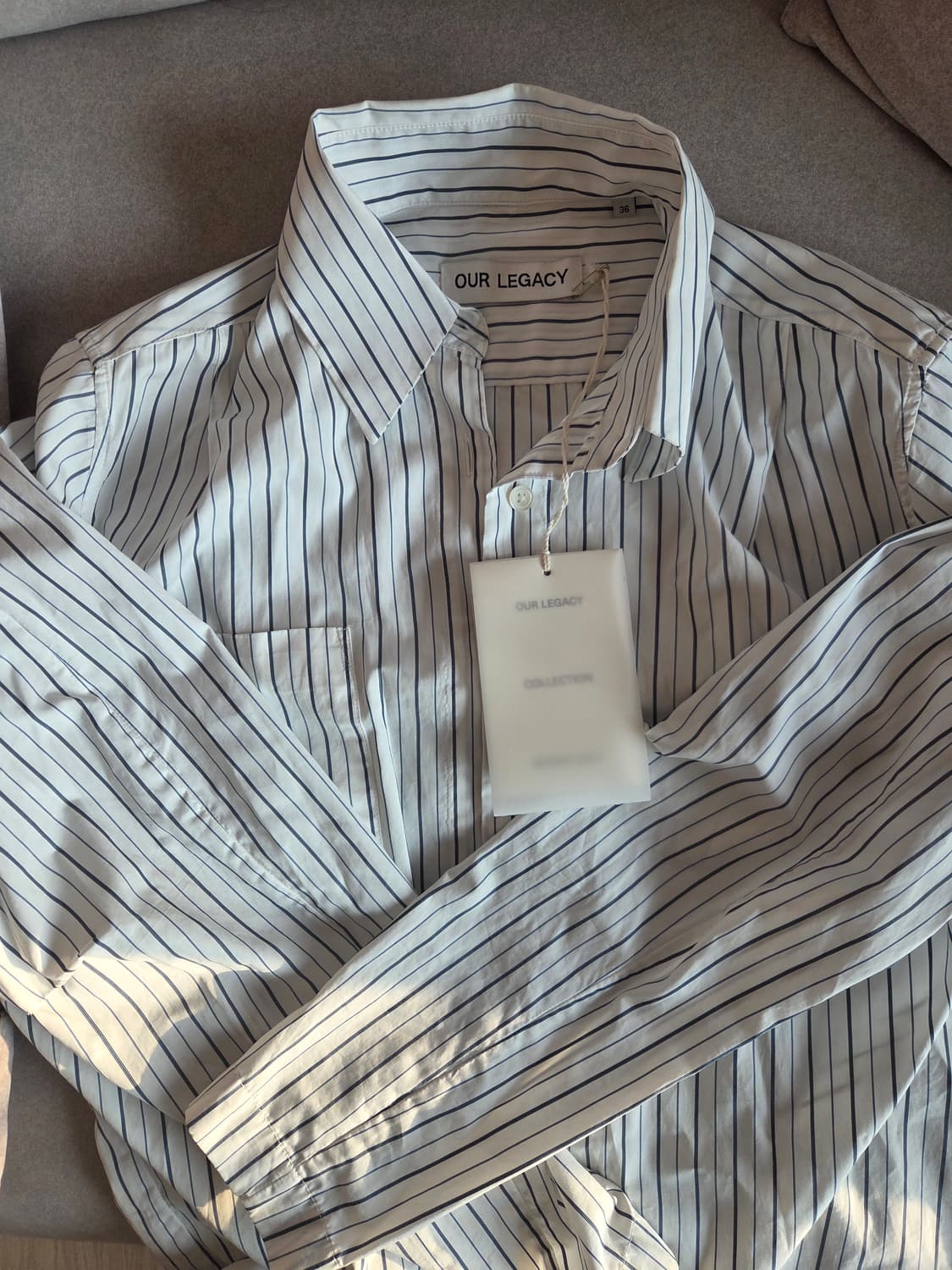 ourlegacy 아워레거시 머신 셔츠 womens 36  상품이미지1