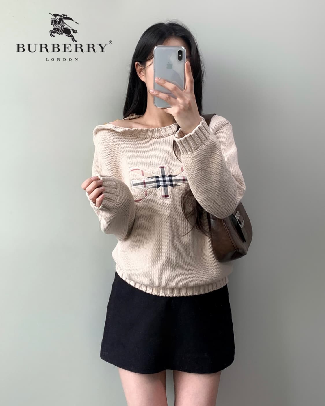 버버리 블루라벨 니트 상품이미지2