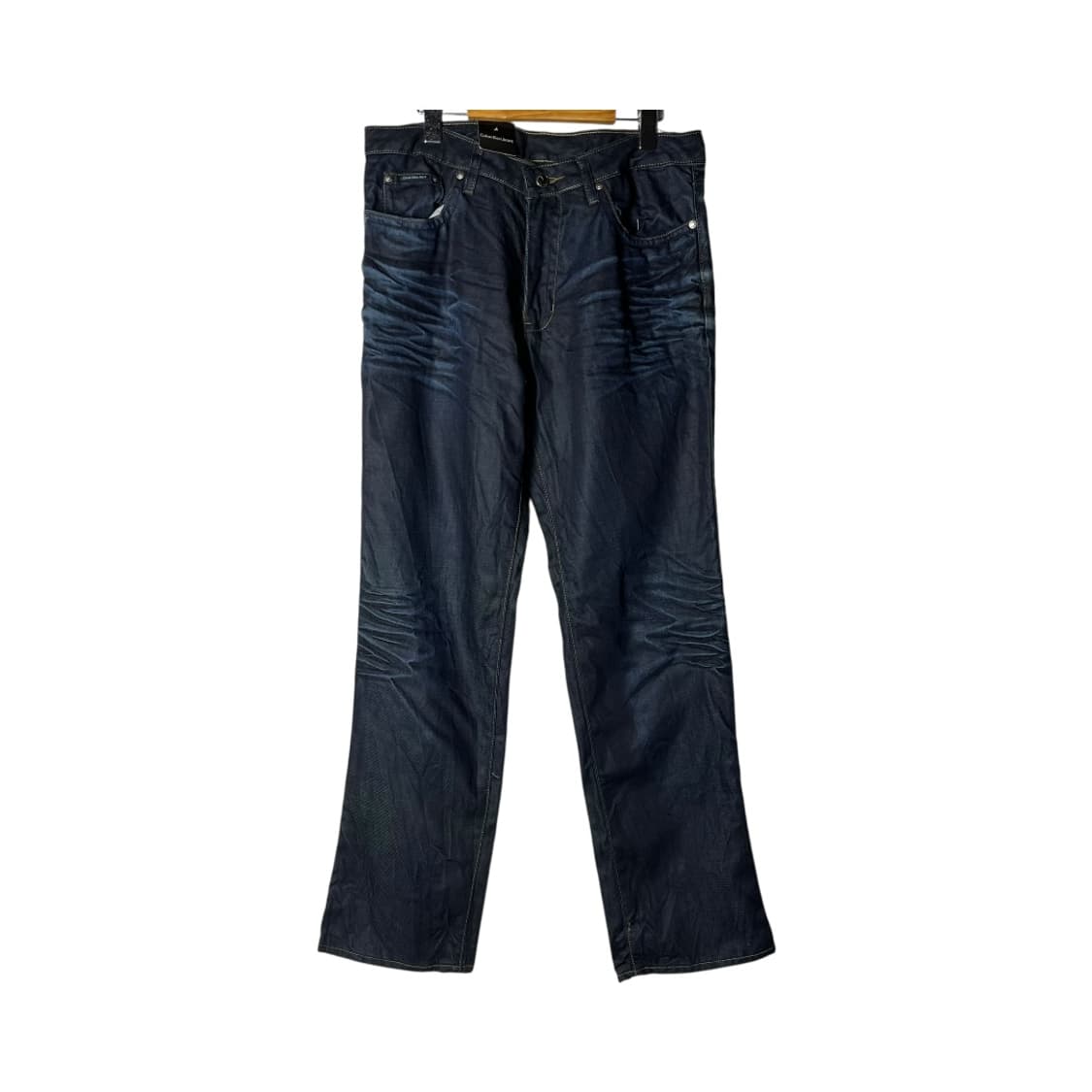 [Calvin Klein] 캘빈클라인 진스 페이딩 플리츠 데님팬츠 상품이미지1