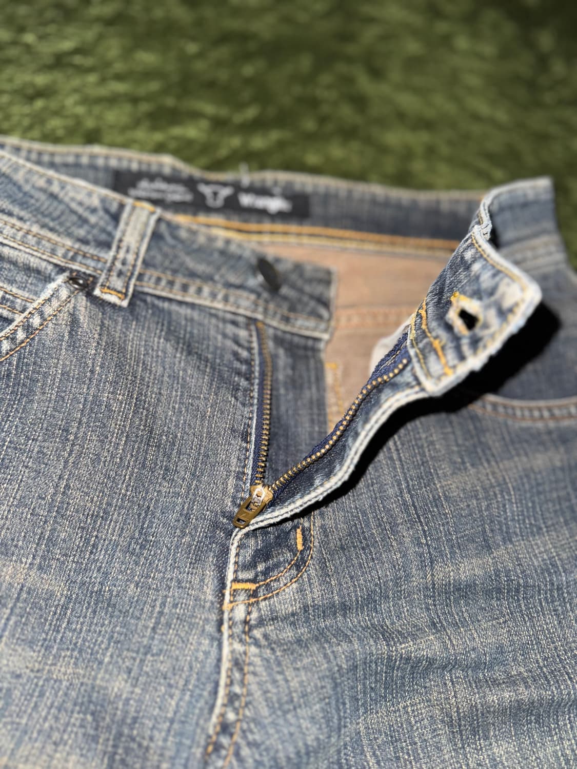 [28] Wrangler 랭글러 재팬 빈티지 워싱 부츠컷 데님 팬츠 상품이미지3