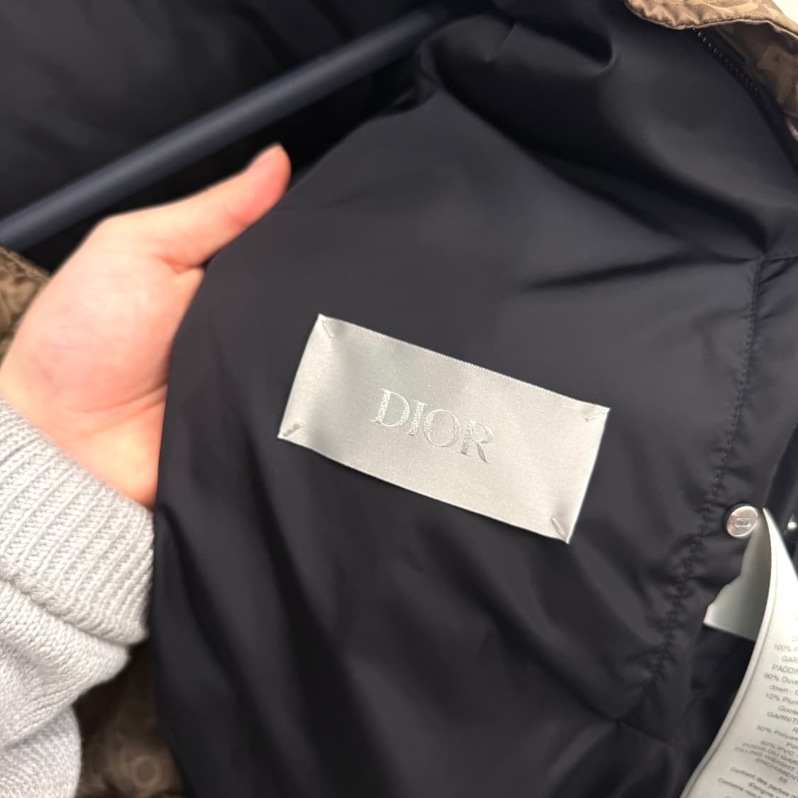 [S+ / 46] 디올 오블리크 패딩 자켓 상품이미지5