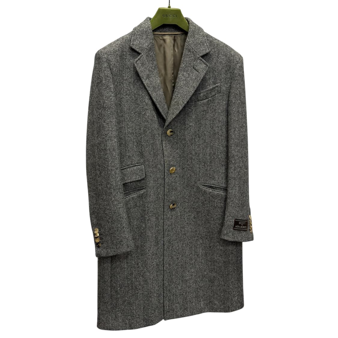 구찌 헤링본 싱글 코트 ( 100~105 ) 상품이미지2