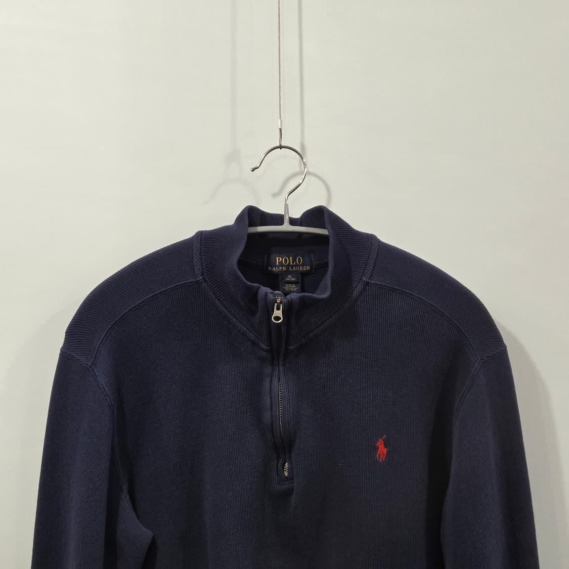 폴로랄프로렌 코튼 풀오버 하프집업 XL/18/20 상품이미지2