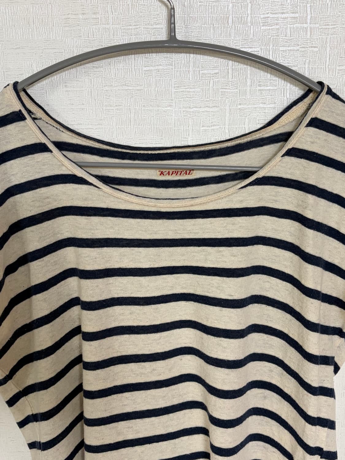 KAPITAL 캐피탈 투웨이 스플릿 티 (1 size) 상품이미지6