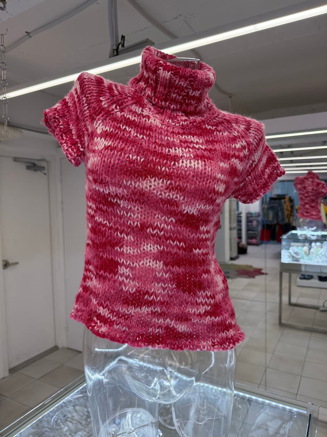 half sleeve turtle neck sweater 상품이미지2