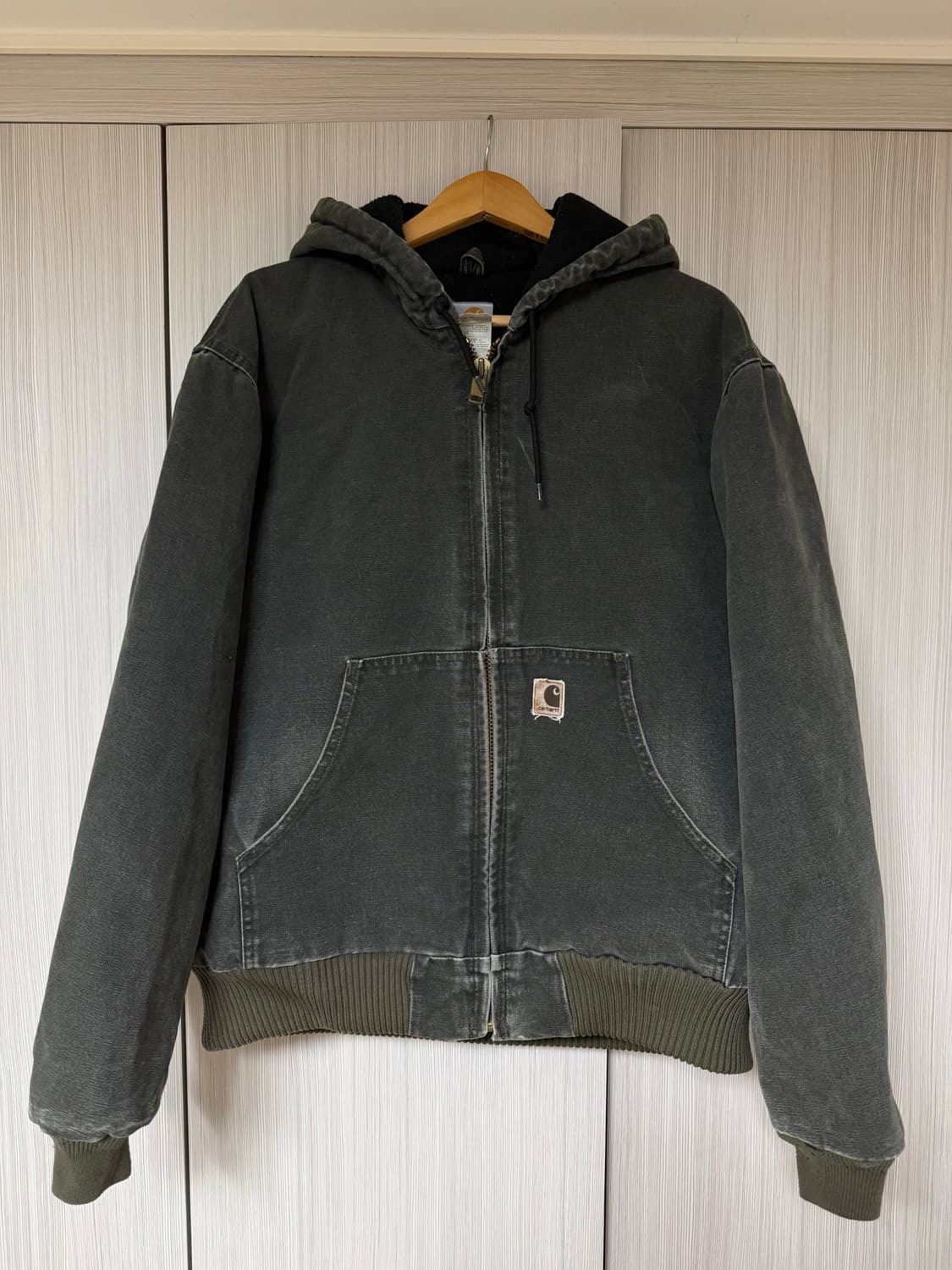 칼하트 j130 mos 모스 그린 상품이미지1