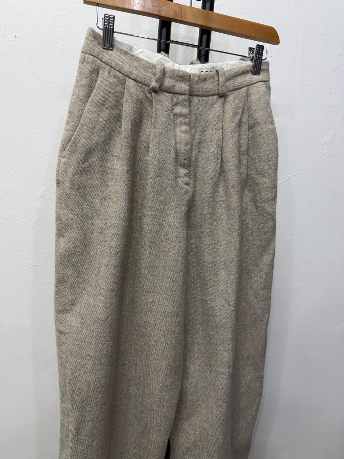 정품) COS 코스 여성 울 와이드팬츠 34(24) 상품이미지2