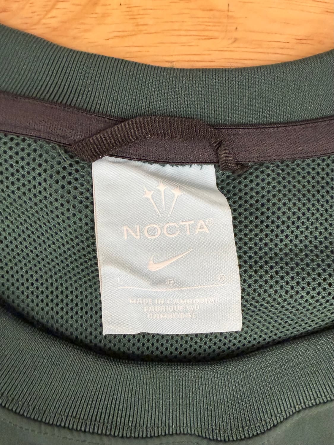 [XL]  나이키 녹타 롱슬리브 풀오버 그린 상품이미지2