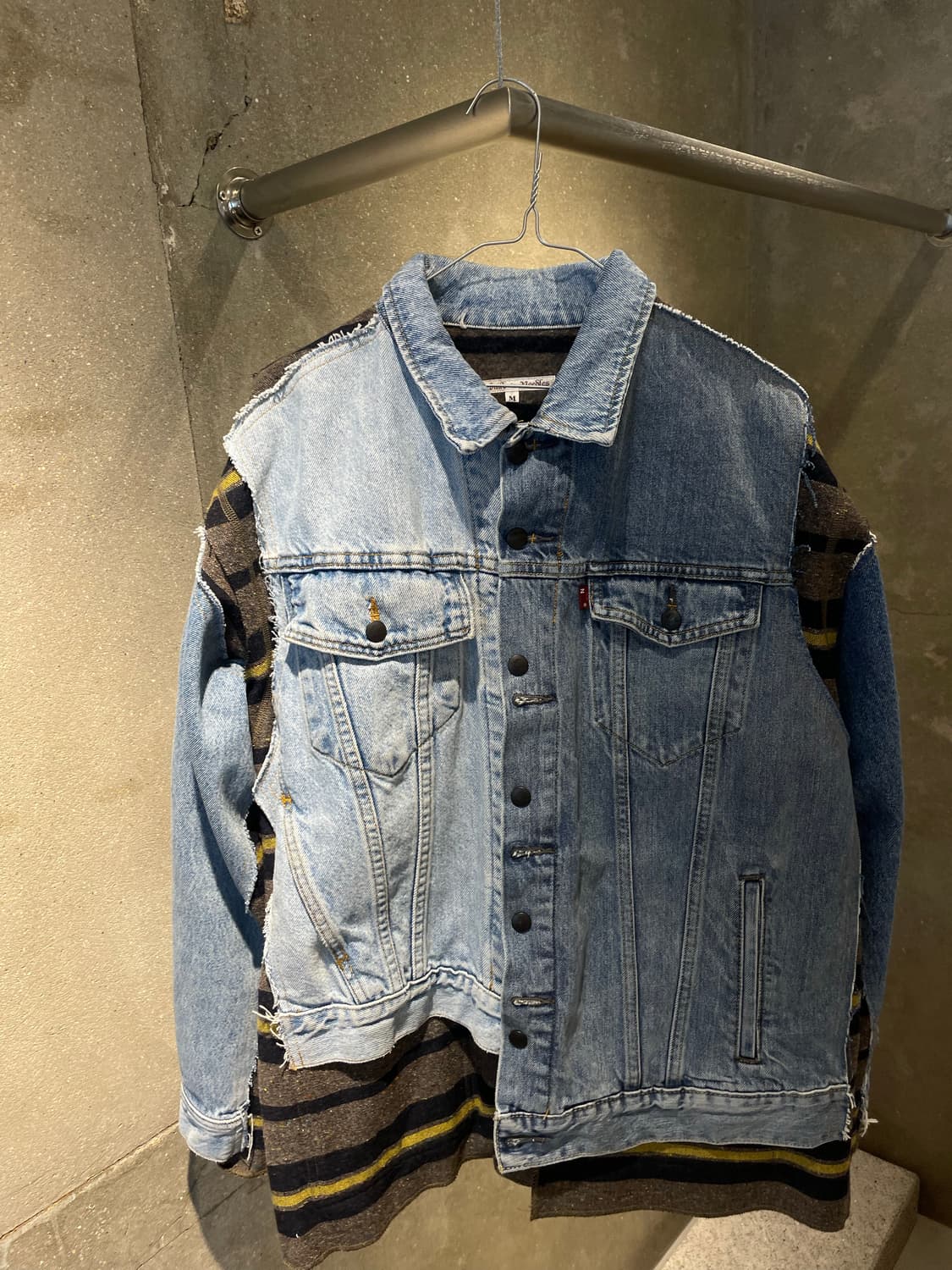 니들스 리버시블 청자켓 상품이미지1