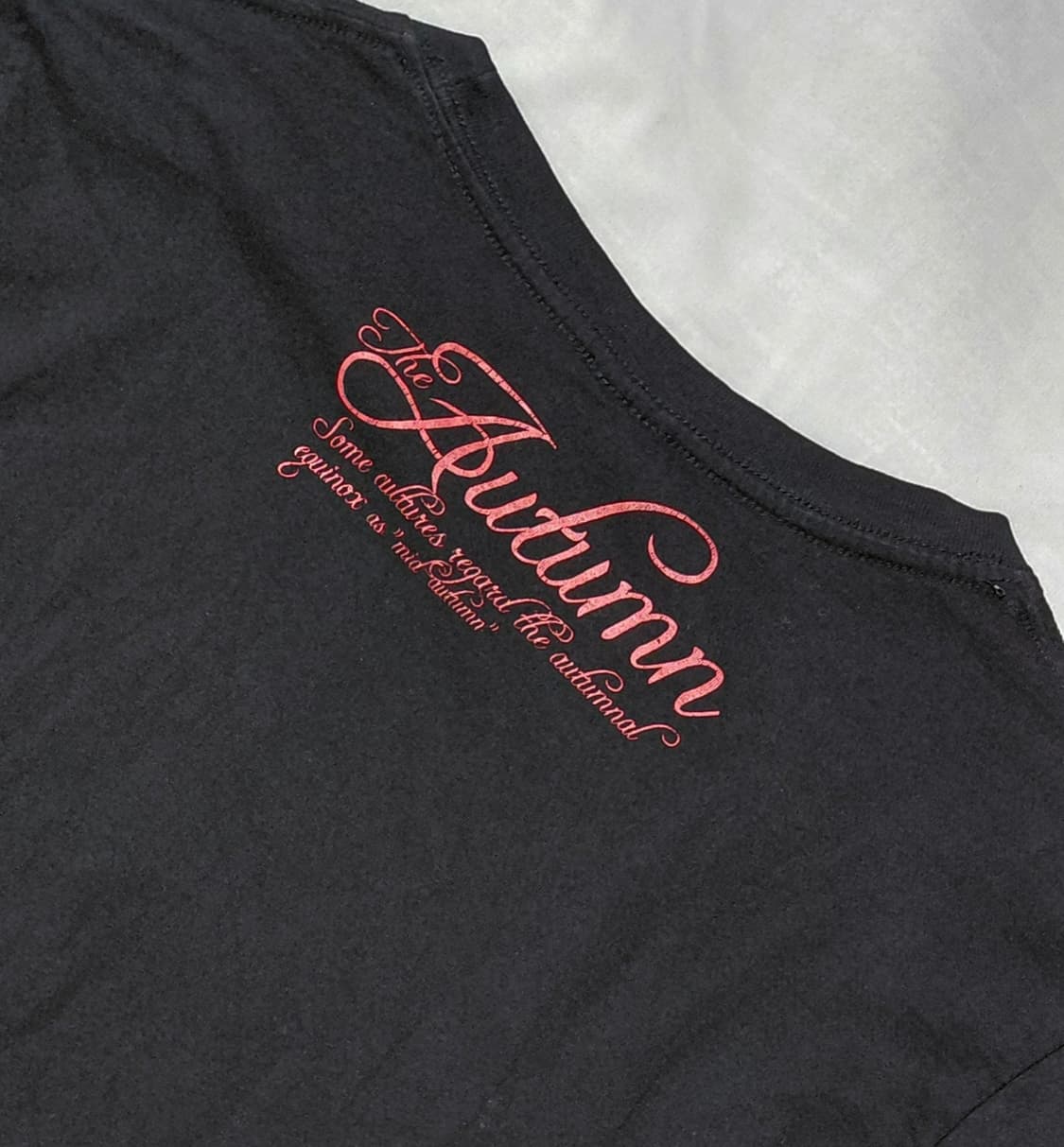 ZEKY 오텀 그래픽 롱 슬리브 티셔츠 (사이즈 M) 상품이미지8