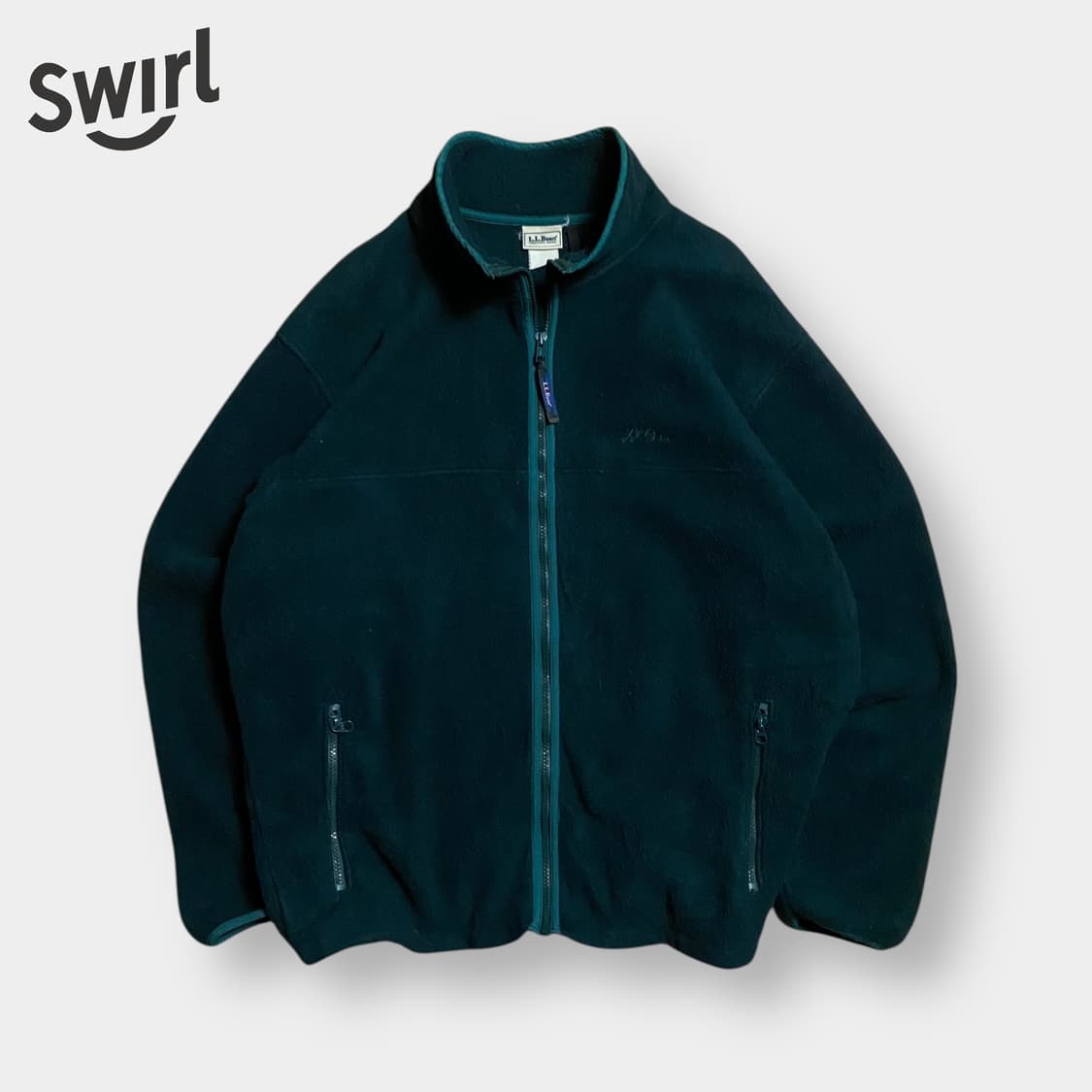 🌊 80~90s LLBEAN Fleece zip-up 상품이미지1