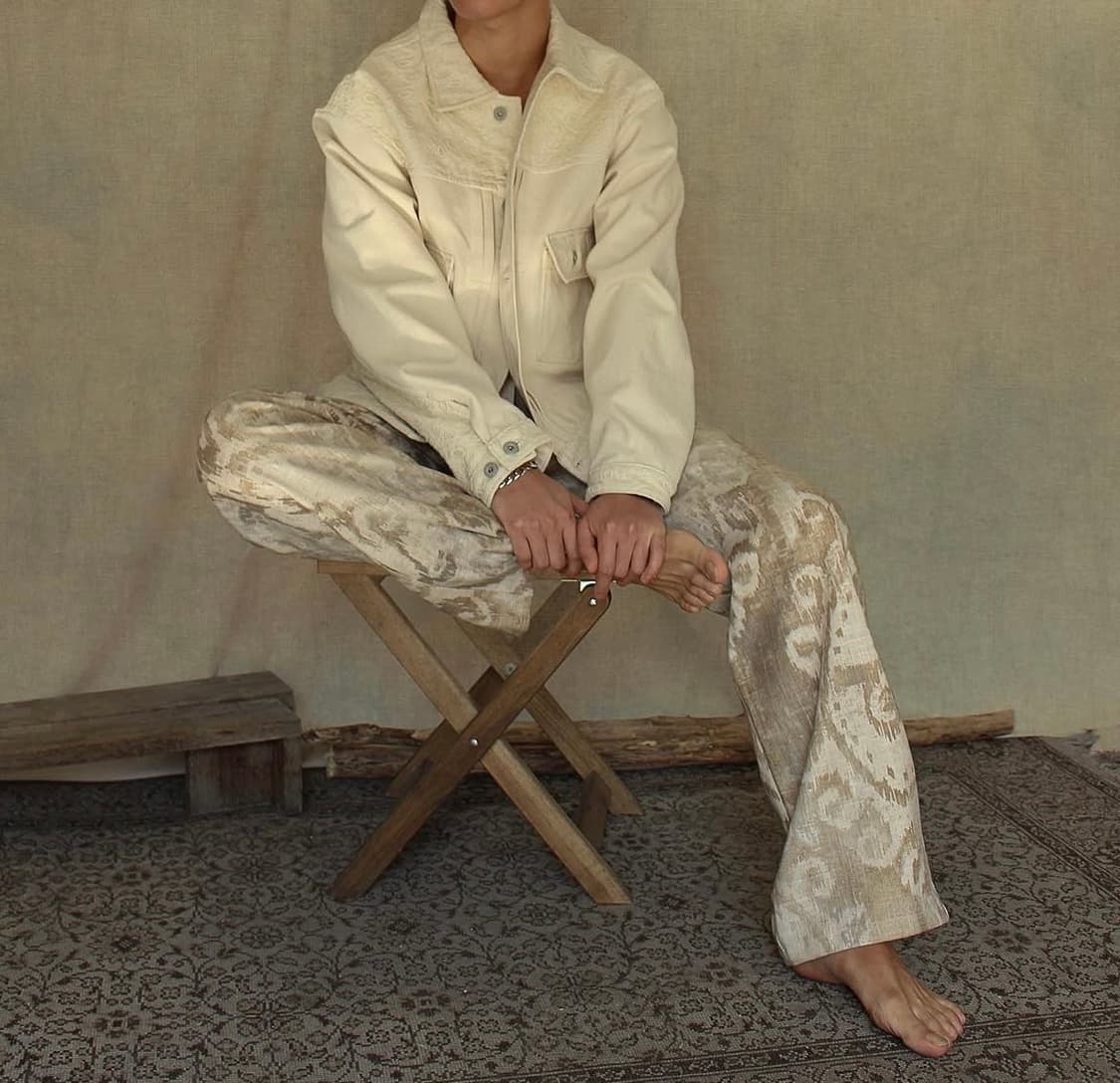 kinott(키노트) 오리엔탈 투턱 이지 팬츠 L 상품이미지1