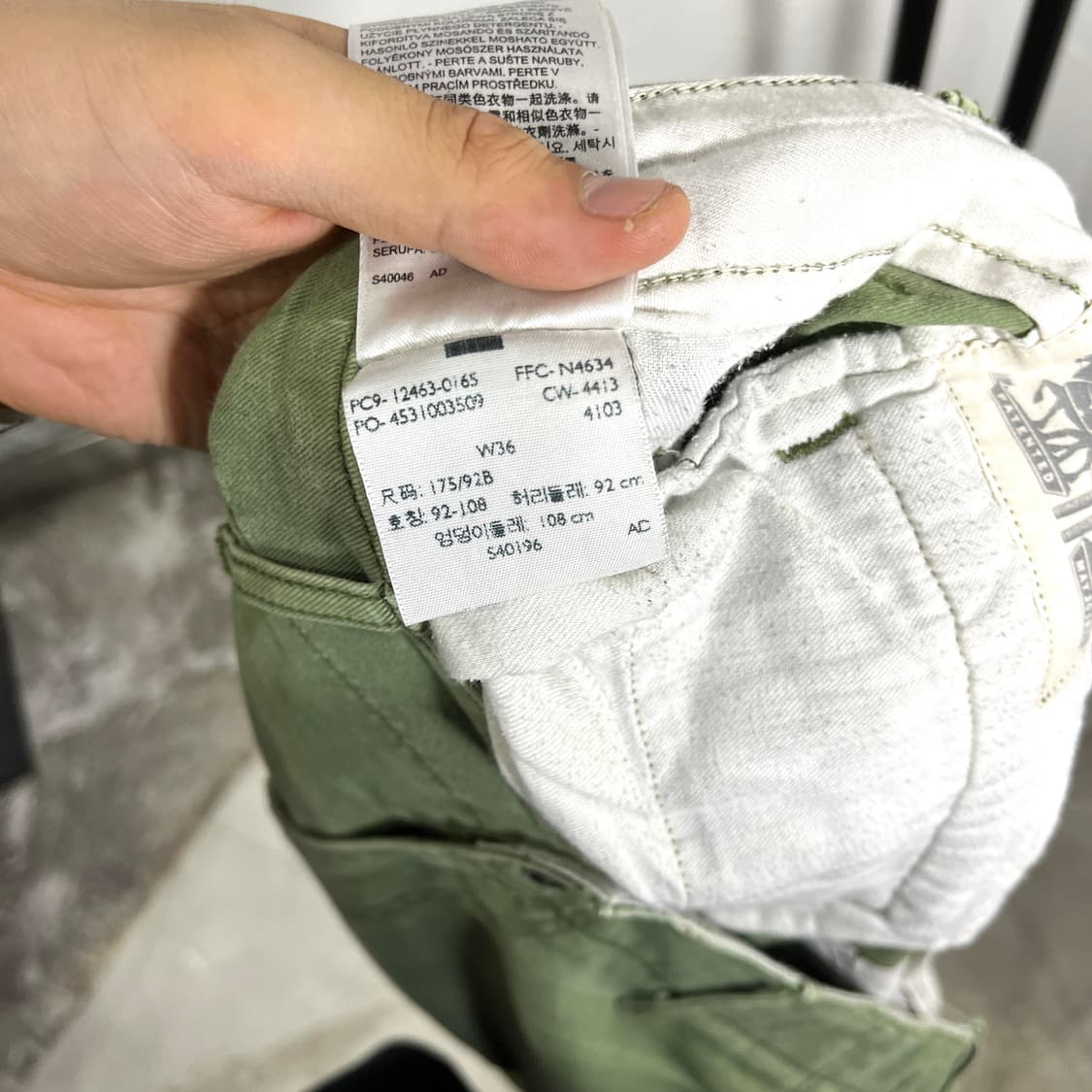 리바이스 카고 하프팬츠 상품이미지6